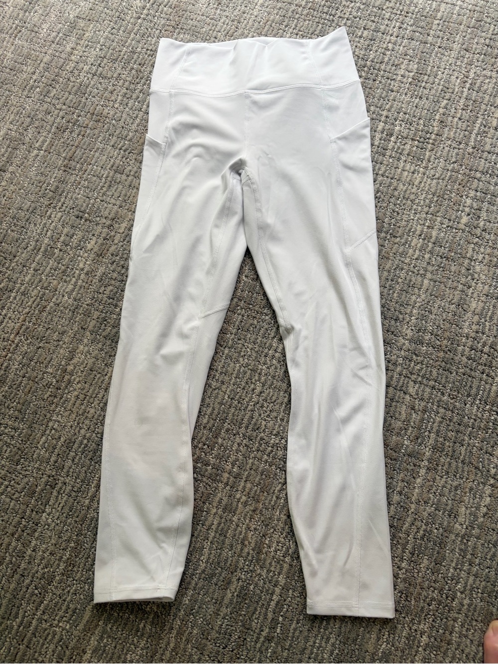 Fabletics White High-Waist Women's Leggings